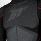 Bluza moto termica (de compresie) Seventy model SD-CT1 culoare: negru/gri - unisex - Negru/gri