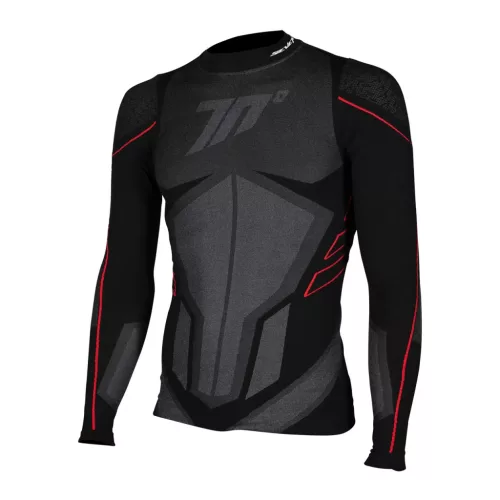 Bluza termica Seventy SD-CT1 negru/gri - unisex - Negru/gri , 3XL/4XL