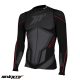 Bluza moto termica (de compresie) Seventy model SD-CT1 culoare: negru/gri - unisex - Negru/gri