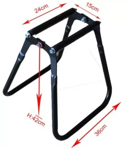 Stender trial pliabil Vector, negru