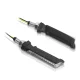 Semnalizator Highsider Slim Hammer LED secvențial universal, dispersor transparent, față și spate (pereche)