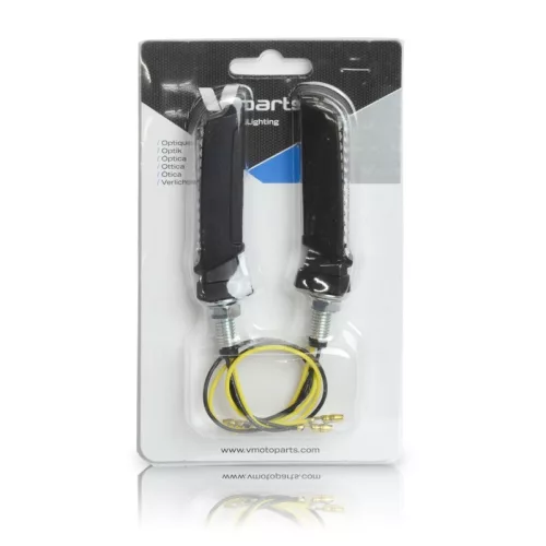 Semnalizator Highsider Slim Hammer LED secvențial universal, dispersor transparent, față și spate (pereche)