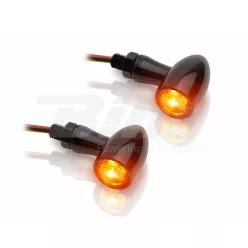   Semnalizator V Parts aluminiu led set transparent universal ST-01262-1LED