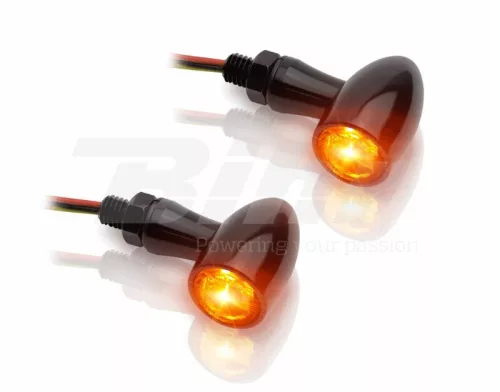 Semnalizator V Parts aluminiu led set transparent universal ST-01262-1LED