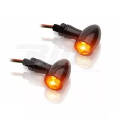   Semnalizator V Parts aluminiu led set transparent universal ST-01262-2LED