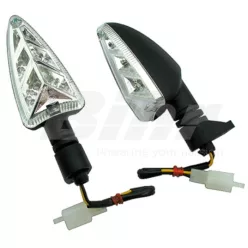  Semnalizator LED V Parts tip OE stânga lentilă portocalie Aprilia RX 50 ST-15124C-LEDE-LH