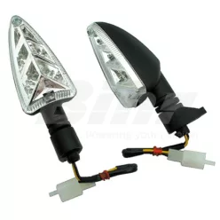   Semnalizator LED V Parts tip OE dreapta lentilă transparentă Aprilia RX 50 ST-15124C-LEDE-RH