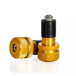 Capete de ghidon MOTION STUFF ORIGINAL auriu (d18-20mm)