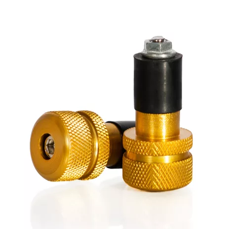 Capete de ghidon MOTION STUFF ORIGINAL auriu (d18-20mm)
