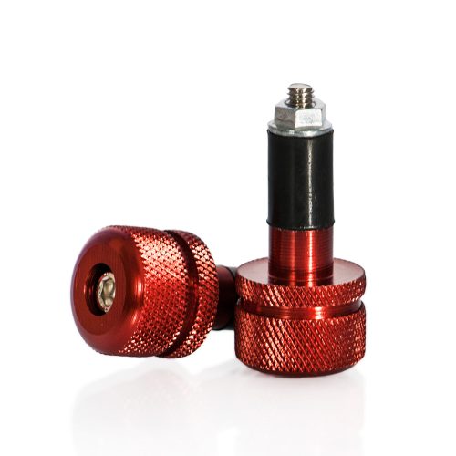 Capete de ghidon MOTION STUFF ORIGINAL Rosu (d13-17mm)