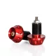 Capete de ghidon MOTION STUFF ADVANCED Rosu (d18-20mm)