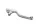 Brake Lever MOTION STUFF L8B-470 Argintiu Die-casting