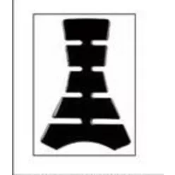   Protecție rezervor (tank pad) V Parts mare neagră TK-015-BK