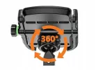 Suport telefon moto R9-Metal din aluminiu, reglabil 360° 4RIDE