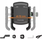 Suport telefon moto R9-Metal din aluminiu, reglabil 360° 4RIDE