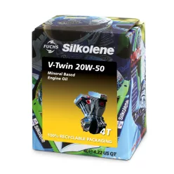 Ulei de motor SILKOLENE V-TWIN 20W50 MINERAL 4L