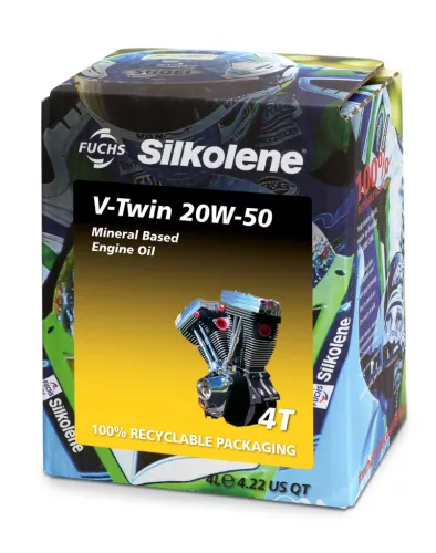 Ulei de motor SILKOLENE V-TWIN 20W50 MINERAL 4L