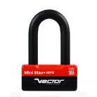 Blocator disc Vector MiniMax+ MP3, Ø16 mm, certificat SRA / ART