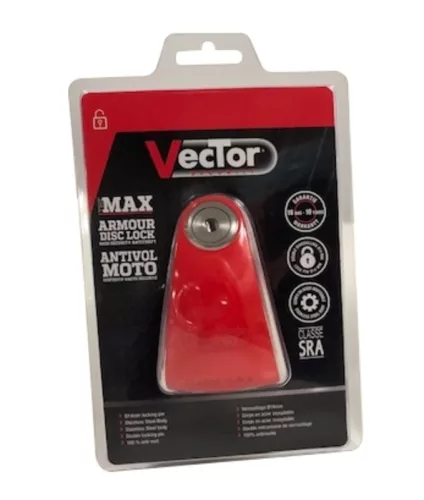 Blocator disc Vector Max Armour, Ø14 mm, certificat SRA