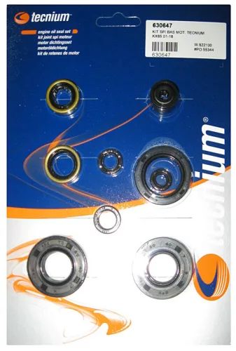 Set simeringuri motor Tecnium Kawasaki KX 80 STD WHEELS 17/14/KX 100 și altele W.822100