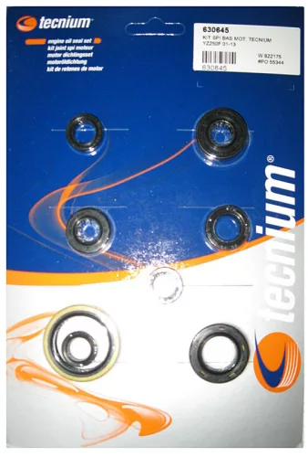 Set simeringuri motor Tecnium Yamaha YZ 250 F W.822175