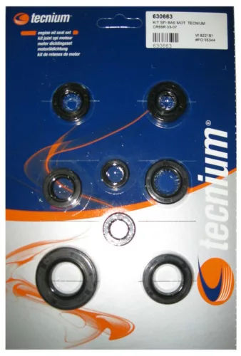 Set simeringuri motor Tecnium Honda CR 85 R BIG WHEELS 16/19/CR 85 R STD WHEELS 14/17 W.822181