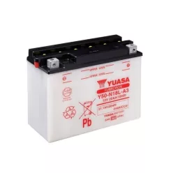   Baterie moto Yuasa Y50-N18L-A3 convențională fără electrolit, 12V 21,1Ah