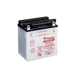   Baterie moto Yuasa YB10L-B convențională fără electrolit, 12V 11,6Ah