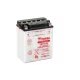 Baterie moto Yuasa YB14-A2 convențională fără electrolit, 12V 14,7Ah