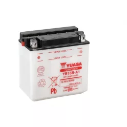   Baterie moto Yuasa YB16BA-1 convențională fără electrolit, 12V 16,8Ah