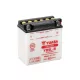 Baterie moto Yuasa YB9L-B convențională fără electrolit, 12V 9,5Ah