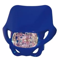 Far enduro Bihr albastru 12V/55W YM-3243-BLUE