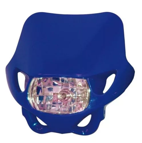 Far enduro Bihr albastru 12V/55W YM-3243-BLUE