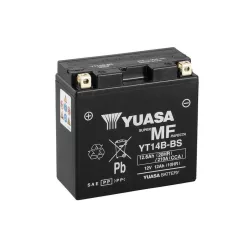 Baterie moto Yuasa YT14B activată din fabrică, 12V 12,6Ah