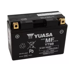 Baterie moto Yuasa YT9B activată din fabrică, 12V 8,4Ah