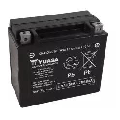 Baterie moto Yuasa YTX20HL activată din fabrică, 12V 18Ah
