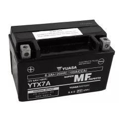 Baterie moto Yuasa YTX7A activată din fabrică, 12V 6Ah