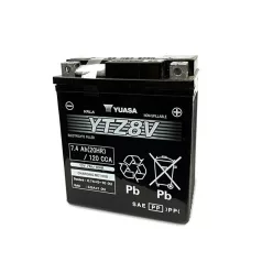 Baterie moto Yuasa YTZ8V activată din fabrică, 12V 7,4Ah