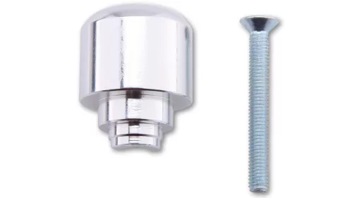 Capete de ghidon Highsider pentru ghidon original Honda, crom (pereche)