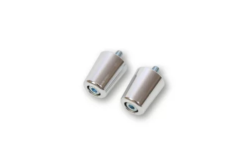 Capete de ghidon Highsider pentru ghidon original Kawasaki, crom (pereche)