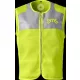Vestă moto GMS Light 2 Mesh galben neon