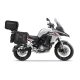 Set of SHAD TERRA TR40 adventure saddlebags and SHAD TERRA aluminium top case TR55 PURE BLACK, inclu SHAD BENELLI TRK 502X